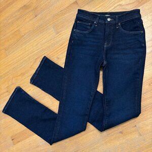 NWOT Express Skyscraper Mid Rise Hyper Stretch Bootcut Jeans Women's Size 4 Long